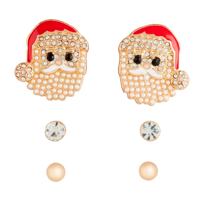 Best Jewelry Sale Prices – Limited-Time Offer Set of 3 Holiday Santa Stud Earrings Set Best Jewelry Sale Prices – Limited-Time Offer Set of 3 Holiday Santa Stud Earrings Set