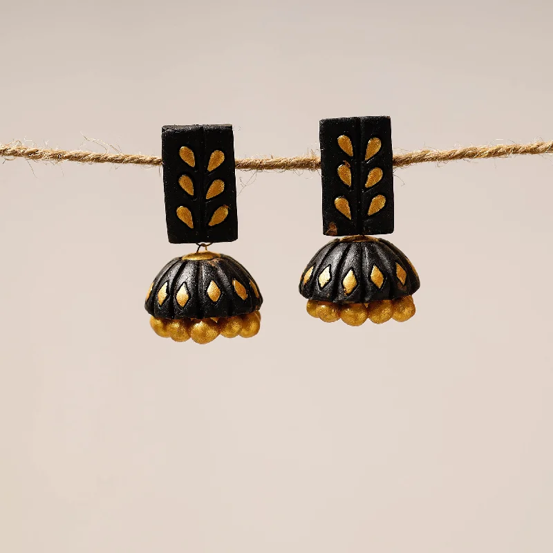 Special Offers On Handcrafted And Designer Jewelry Bishnupur Handpainted Terracotta Jhumki Earrings 06 Special Offers On Handcrafted And Designer Jewelry Bishnupur Handpainted Terracotta Jhumki Earrings 06