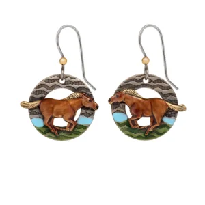 Affordable Glamour – Must-Have Jewelry At Special Rates Silver Forest Horse Running Earrings Affordable Glamour – Must-Have Jewelry At Special Rates Silver Forest Horse Running Earrings