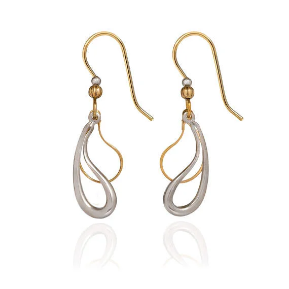 Timeless Jewelry, Timeless Savings – Don't Wait Silver Forest Playful Paisley Duet Drop Earrings Timeless Jewelry, Timeless Savings – Don't Wait Silver Forest Playful Paisley Duet Drop Earrings
