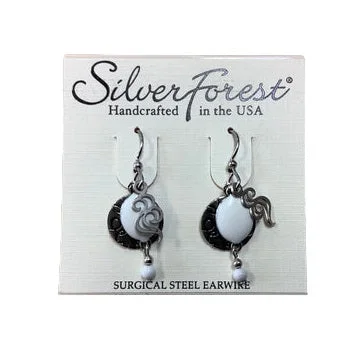 Unmissable Jewelry Clearance – Final Reductions SILVER FOREST WHITE LYRD SHAPES W/ SWIRL EARRINGS Unmissable Jewelry Clearance – Final Reductions SILVER FOREST WHITE LYRD SHAPES W/ SWIRL EARRINGS