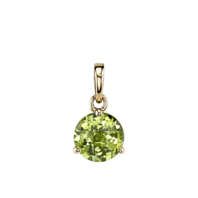 Limited-Stock Jewelry Sale – Shop Before It's Gone 14k Gold 8mm Round Peridot Pendant Necklace Limited-Stock Jewelry Sale – Shop Before It's Gone 14k Gold 8mm Round Peridot Pendant Necklace