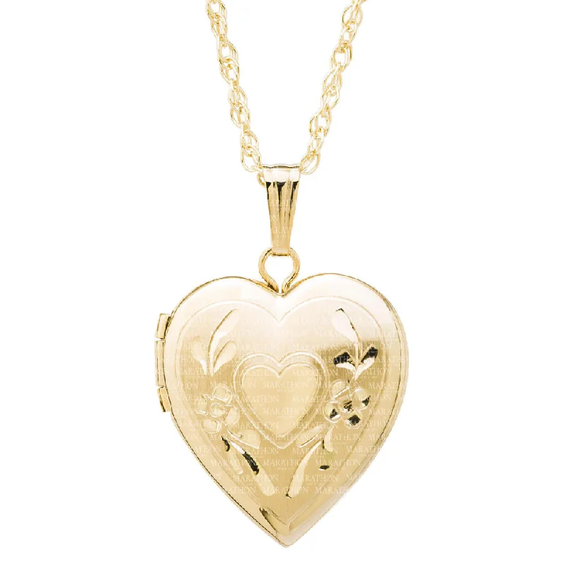 Handcrafted Jewelry Sale – Unique Designs At Low Prices 14k Gold Heart Locket with Engraving Handcrafted Jewelry Sale – Unique Designs At Low Prices 14k Gold Heart Locket with Engraving