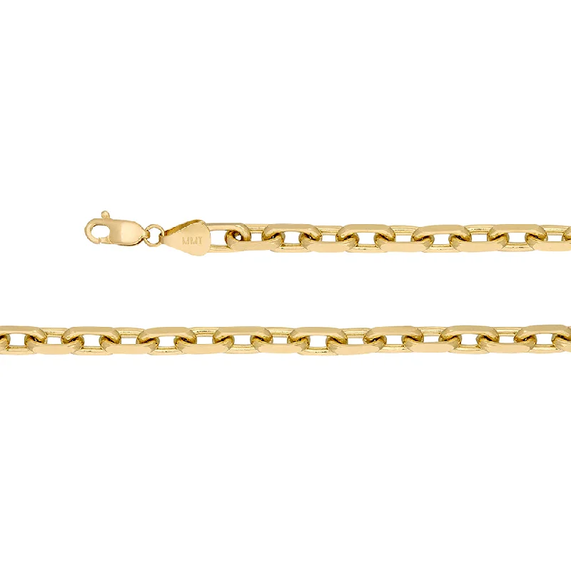 Accessorize For Less – Luxury Jewelry At Affordable Prices 14k Yellow Gold 5.0mm 20" Anchoro Link Chain