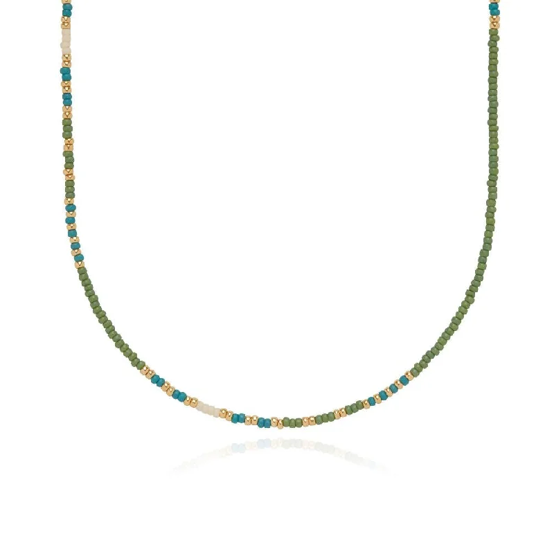 Stunning Statement Jewelry, Unbeatable Discounts Anna Beck Simba Mixed Bead Necklace Stunning Statement Jewelry, Unbeatable Discounts Anna Beck Simba Mixed Bead Necklace