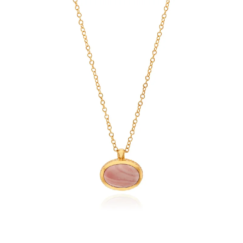 Luxury Meets Affordability – Jewelry Sale Live Now Anna Beck Small Pink Opal Pendant Necklace Luxury Meets Affordability – Jewelry Sale Live Now Anna Beck Small Pink Opal Pendant Necklace