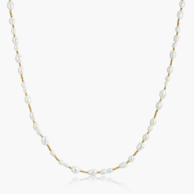 High-End Sparkle, Low-End Prices – Jewelry Sale Live Beaded Pearl Necklace (Unisex)