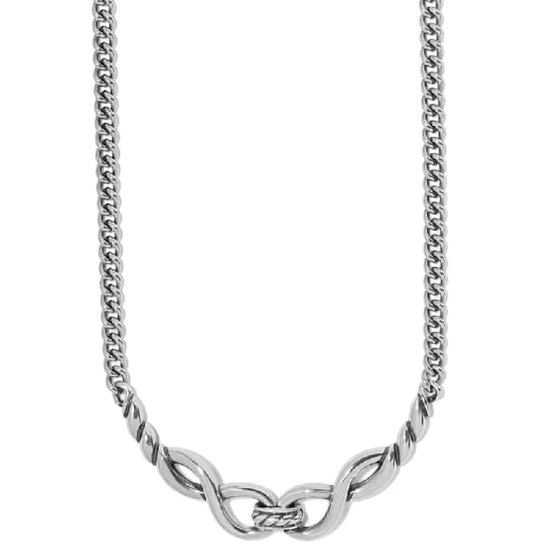 Huge Savings On Timeless Jewelry Collections Brighton Interlok Infinity Collar Necklace Huge Savings On Timeless Jewelry Collections Brighton Interlok Infinity Collar Necklace