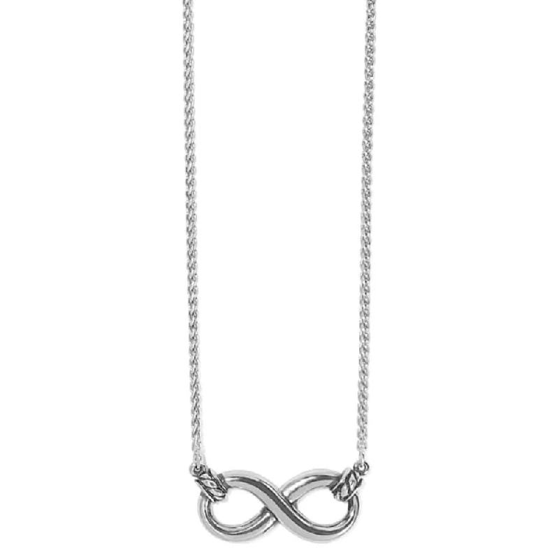 Premium Jewelry Now Available At Special Discounts Brighton Interlok Infinity Necklace Premium Jewelry Now Available At Special Discounts Brighton Interlok Infinity Necklace