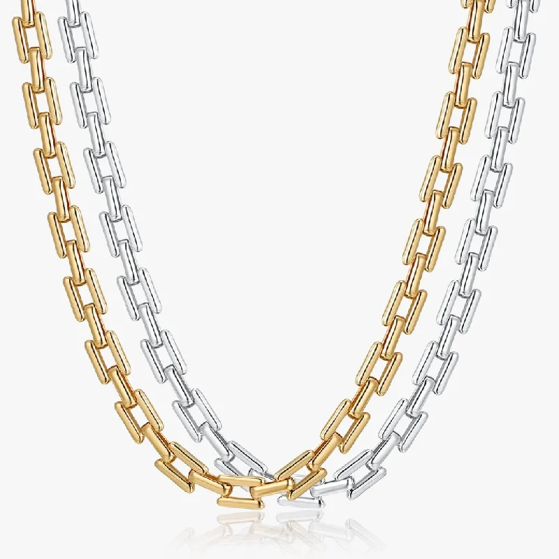 Gorgeous Jewelry, Limited-Time Savings Chunky Flat Chain