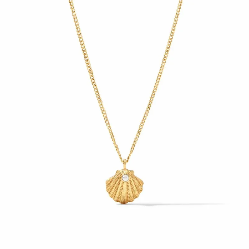 Affordable Glamour – Must-Have Jewelry At Special Rates Julie Vos Sanibel Shell Delicate Necklace - Pearl Affordable Glamour – Must-Have Jewelry At Special Rates Julie Vos Sanibel Shell Delicate Necklace - Pearl