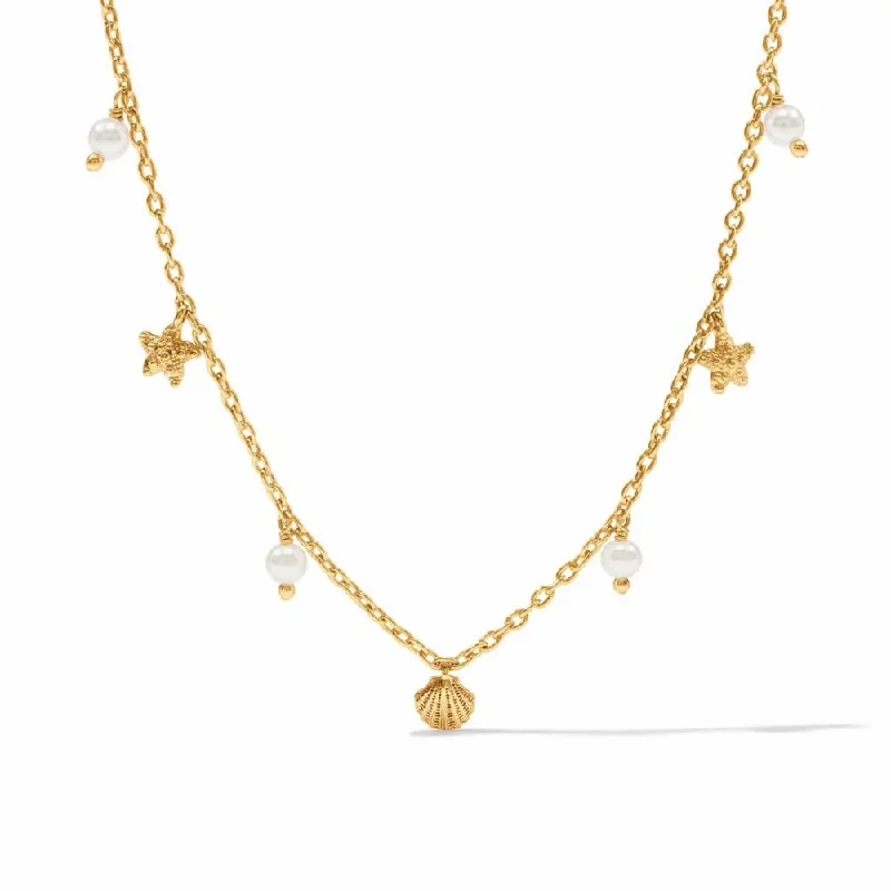 Your Perfect Accessory At The Perfect Price Julie Vos Sanibel Delicate Charm Necklace - Pearl Your Perfect Accessory At The Perfect Price Julie Vos Sanibel Delicate Charm Necklace - Pearl