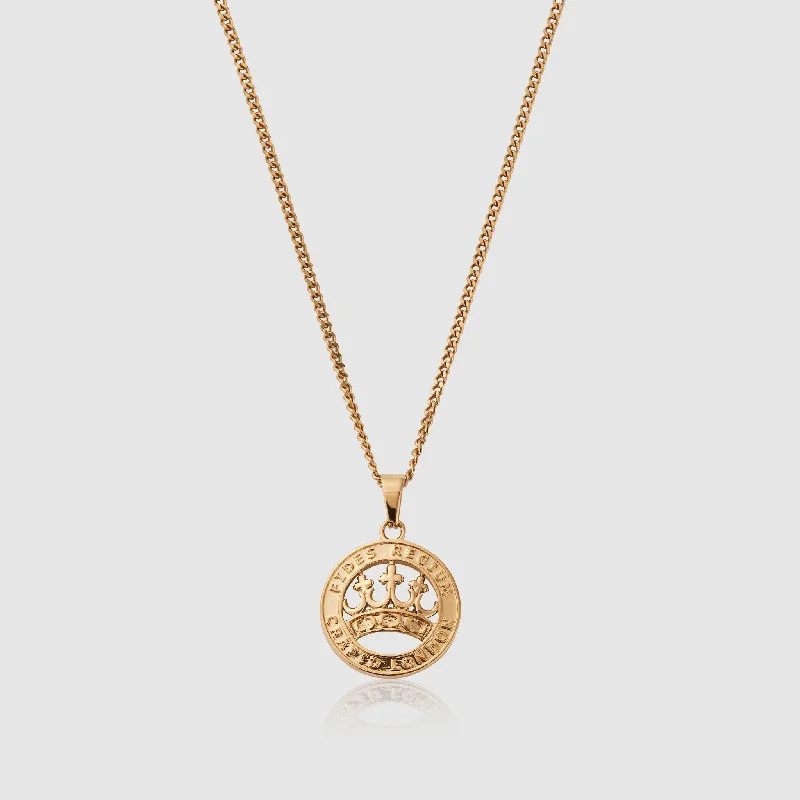 Trending Jewelry Styles Now At Limited-Time Discounts Crown Pendant (Gold)