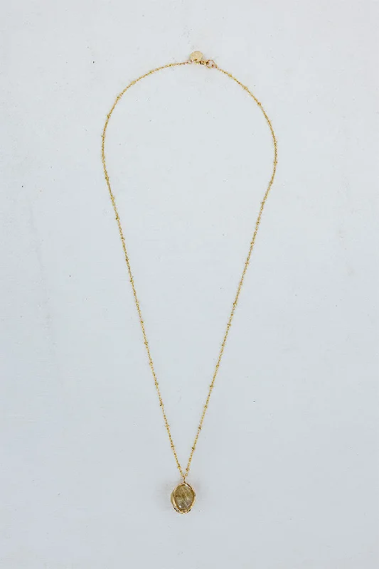 Buy More, Save More On Stunning Jewelry Pieces Crystal Sphere Necklace - Rutilated Quartz Buy More, Save More On Stunning Jewelry Pieces Crystal Sphere Necklace - Rutilated Quartz