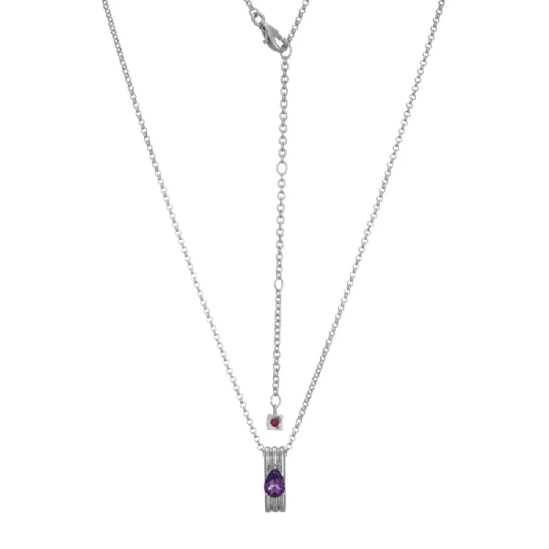 Trending Jewelry Styles Now At Limited-Time Discounts Elle Goddess Collection Pendant Necklace with Amethyst Trending Jewelry Styles Now At Limited-Time Discounts Elle Goddess Collection Pendant Necklace with Amethyst