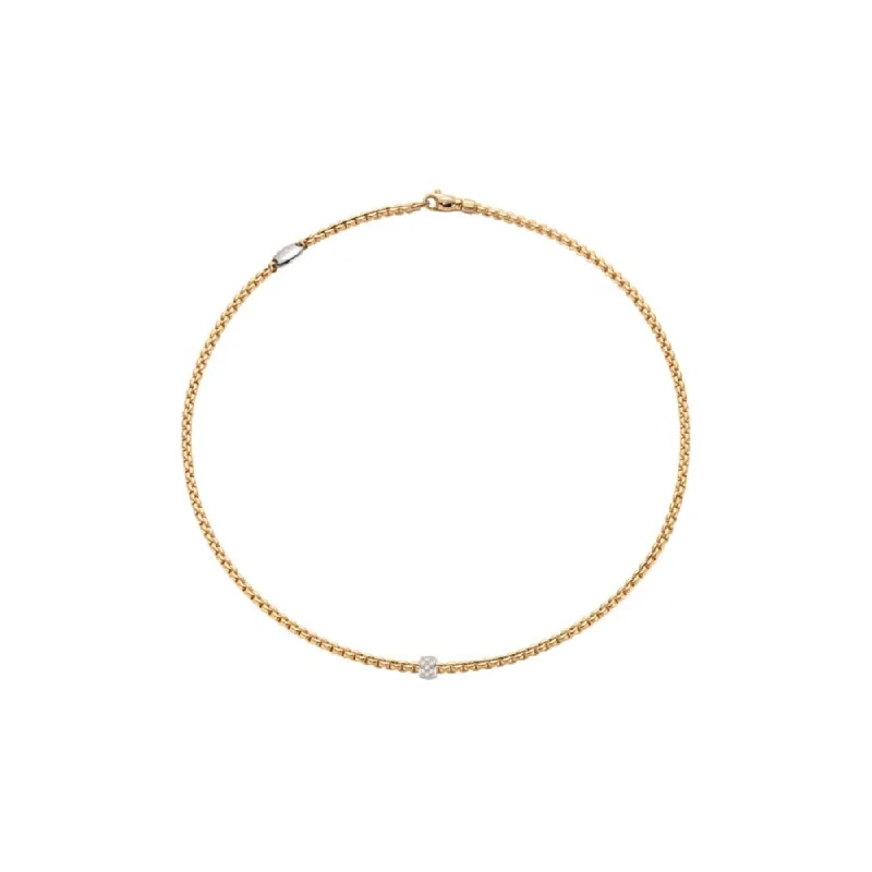 Timeless Elegance Now At Special Discounts Fope 18k Gold Eka Tiny Diamond Necklace Timeless Elegance Now At Special Discounts Fope 18k Gold Eka Tiny Diamond Necklace