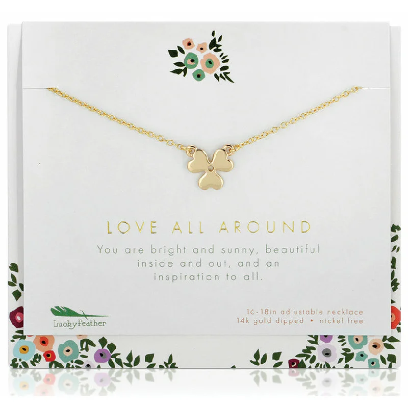 Bestselling Jewelry At Special Promotional Rates Love All Around - Necklace & Card