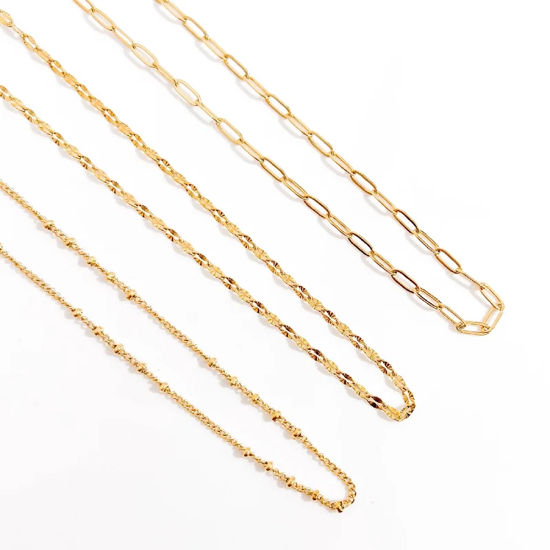 The Perfect Jewelry Piece At The Perfect Price Gold Dainty Chains Bundle