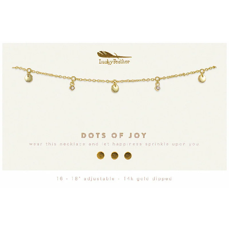 Must-Have Jewelry Pieces At Reduced Prices Dangle Necklace - Dots of Joy