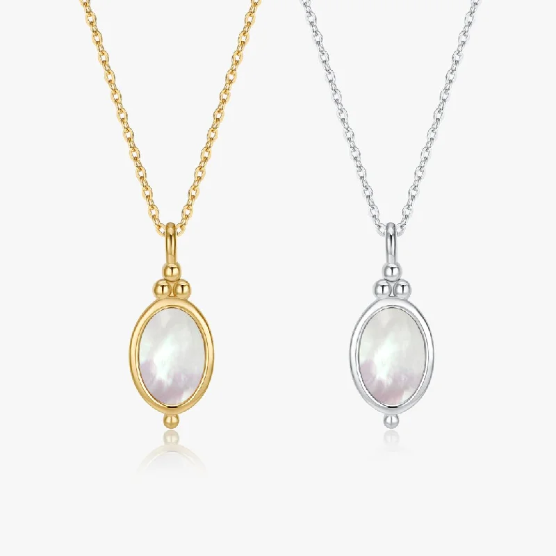Luxury Handcrafted Jewelry For Elegant Looks Isabel Mother of Pearl Necklace