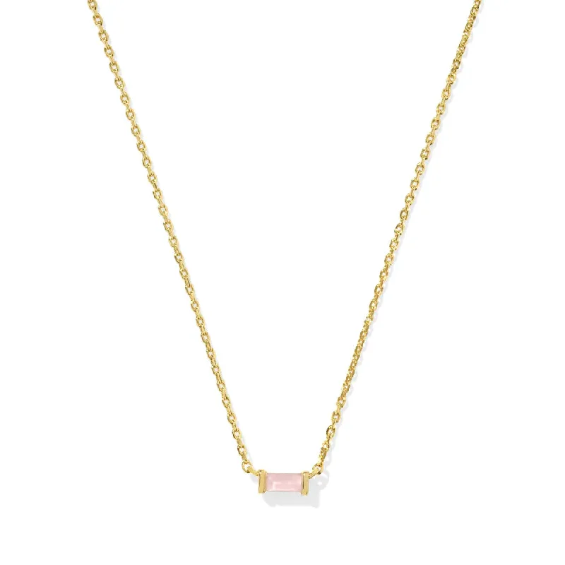 Unbeatable Offers On Luxury And Everyday Jewelry Kendra Scott Juliette Pendant Necklace in Rose Quartz Unbeatable Offers On Luxury And Everyday Jewelry Kendra Scott Juliette Pendant Necklace in Rose Quartz