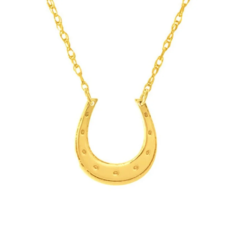 Exclusive Jewelry Sale – Limited-Time Discounts Mini Horse Shoe Necklace