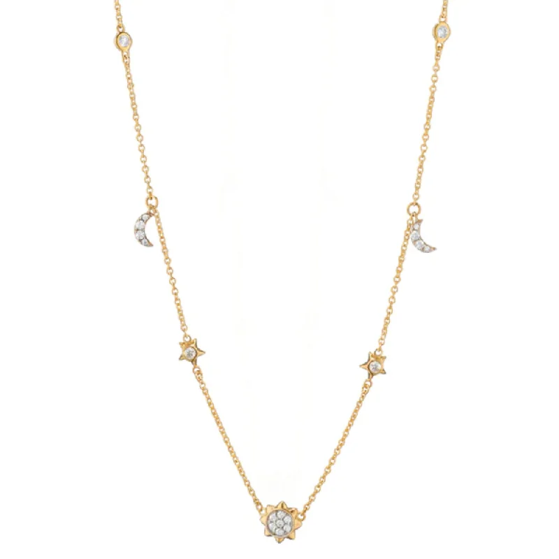 Shop High-Quality Jewelry At Jaw-Dropping Discounts Monica Rich Kosann 18k Sun, Moon & Stars Necklace Shop High-Quality Jewelry At Jaw-Dropping Discounts Monica Rich Kosann 18k Sun, Moon & Stars Necklace