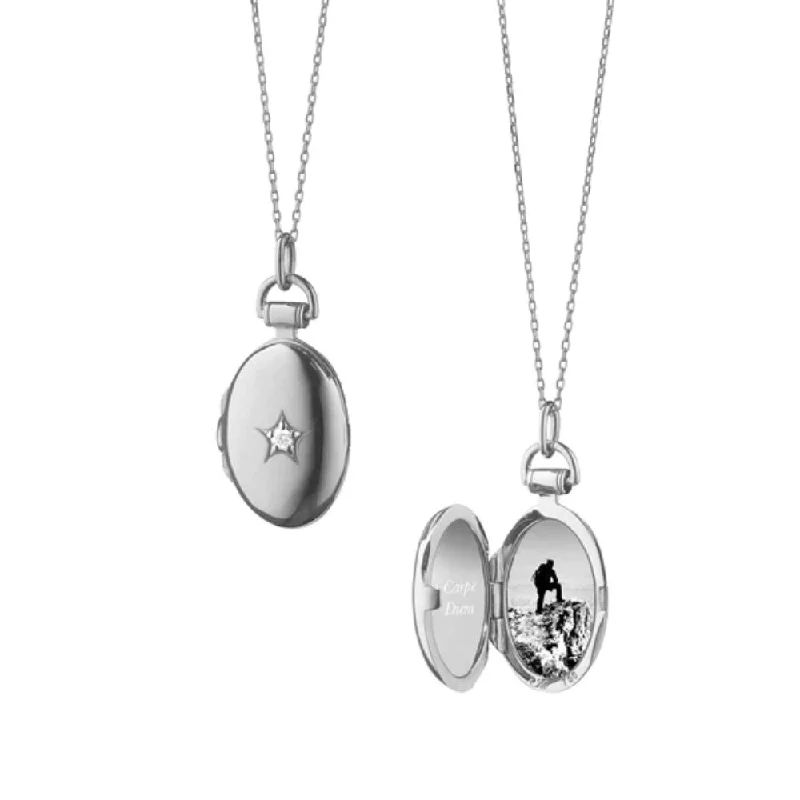 Beautiful Jewelry, Breathtaking Discounts – Hurry In Monica Rich Kosann Oval "Sapphire Star" Locket Beautiful Jewelry, Breathtaking Discounts – Hurry In Monica Rich Kosann Oval "Sapphire Star" Locket