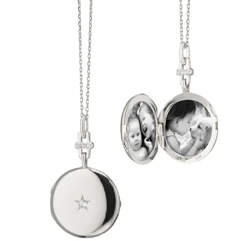 Handcrafted Beauty At Affordable Prices Monica Rich Kosann Twinkle Star Sapphire Locket Necklace
