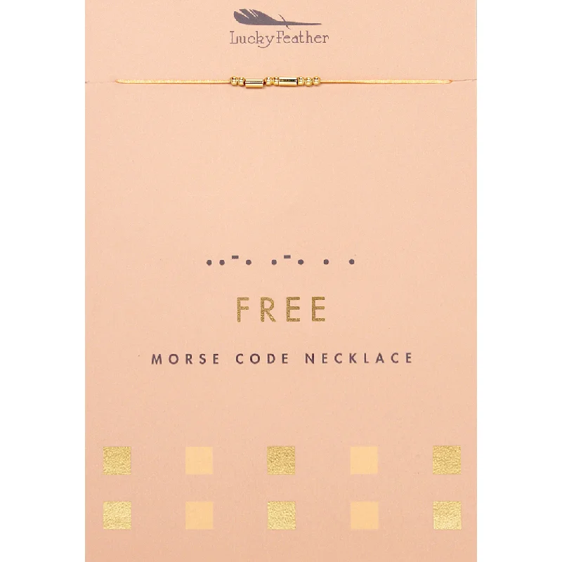 Affordable Luxury Jewelry For Every Occasion Morse Code Necklace - Free