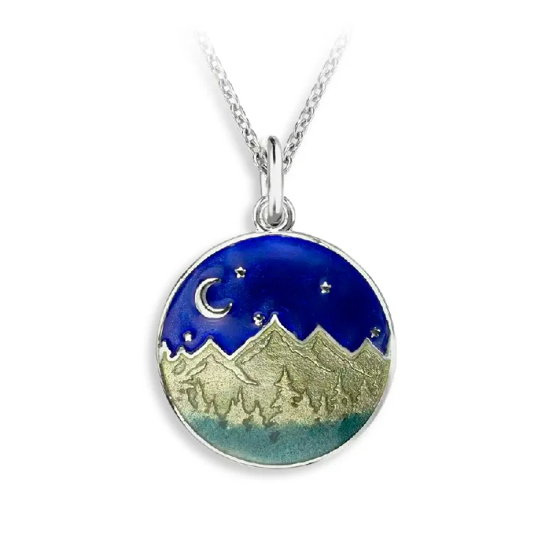 Special Sale On Handcrafted Jewelry – Shop Today Nicole Barr Enamel Mountains Night Necklace Special Sale On Handcrafted Jewelry – Shop Today Nicole Barr Enamel Mountains Night Necklace