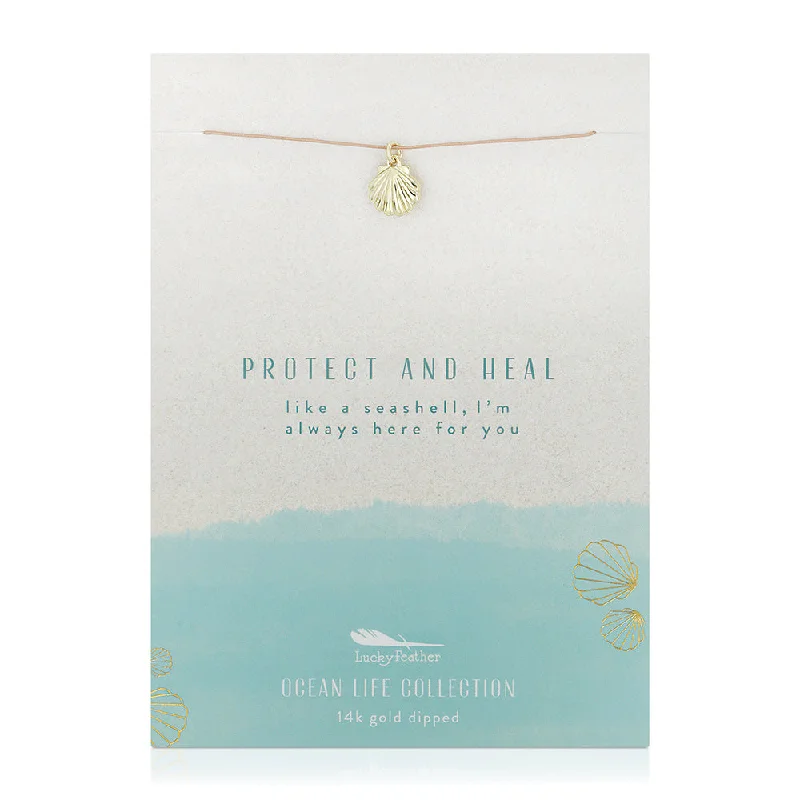 Exclusive Online Jewelry Sale – Don't Wait Ocean Life Necklace - Shell