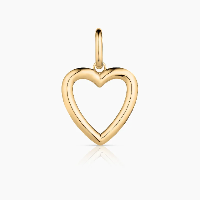 Luxury Jewelry Without The Luxury Price Tag Open Heart Clip Charm