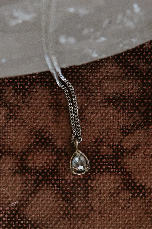 Must-Have Jewelry At Irresistible Discounts Teardrop Diamond Necklace - 14K WG