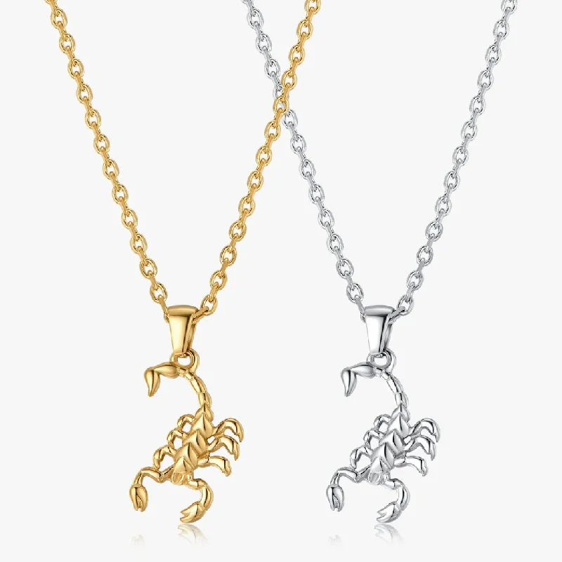 Exclusive Online Jewelry Sale – Don't Wait Scorpion Necklace (Unisex)