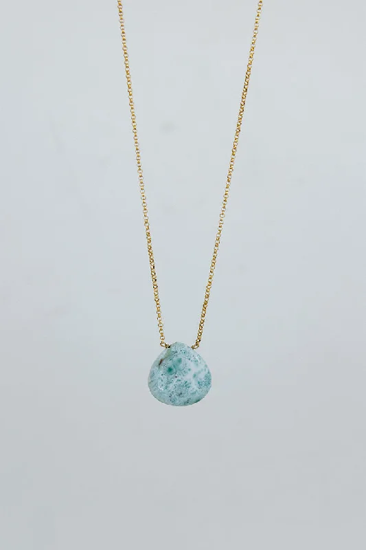 Shop Dazzling Rings, Earrings, And More At Special Discounts Large Larimar Single Stone Necklace Shop Dazzling Rings, Earrings, And More At Special Discounts Large Larimar Single Stone Necklace
