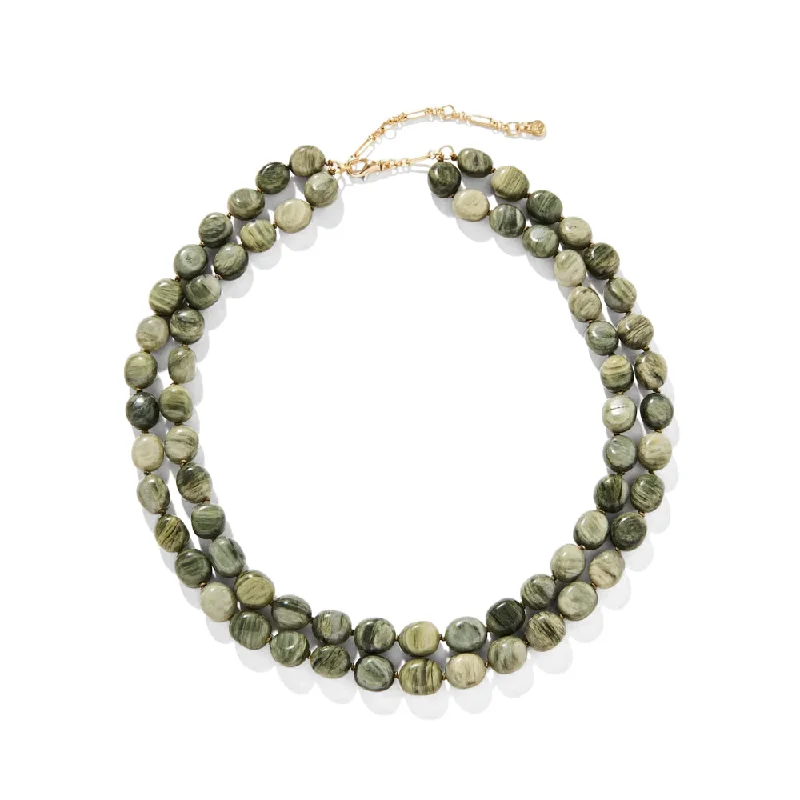 Limited-Time Offer On Elegant Jewelry Pieces Spartina The Bluff Necklace- Silver Leaf Jasper Limited-Time Offer On Elegant Jewelry Pieces Spartina The Bluff Necklace- Silver Leaf Jasper