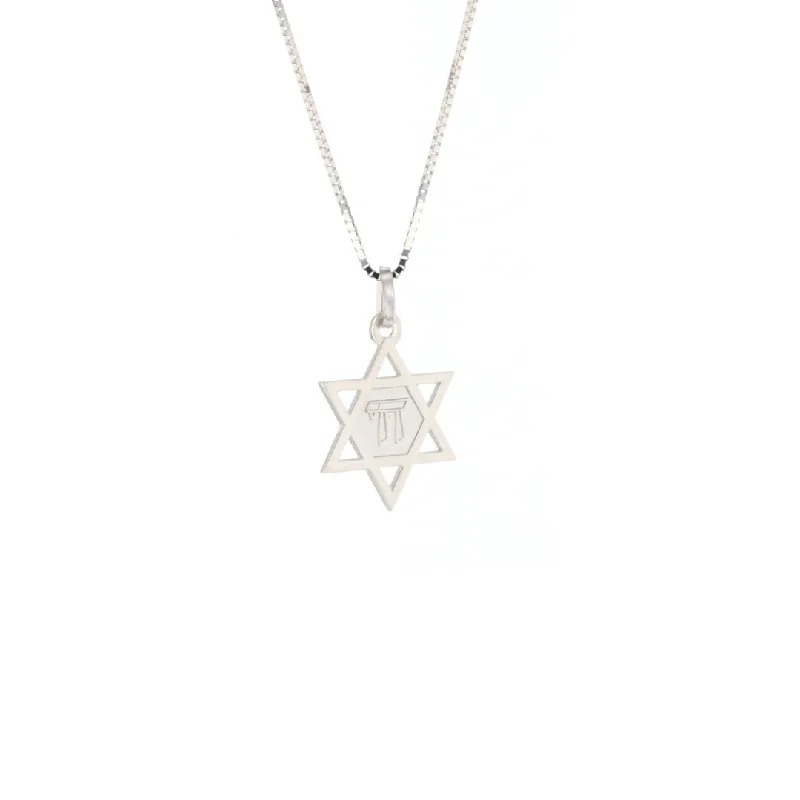 Elegant Rose Gold Jewelry For A Stylish Touch Star of David Pendant Chai