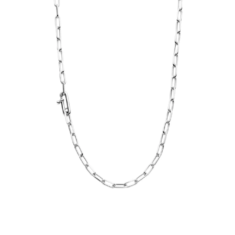 Fashion-Forward Jewelry At Exclusive Discounts Ti Sento Closed-Forever Silver Necklace Fashion-Forward Jewelry At Exclusive Discounts Ti Sento Closed-Forever Silver Necklace