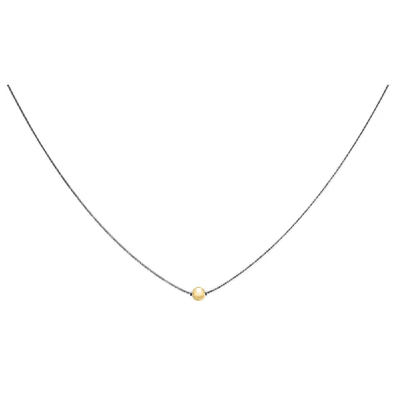 Don't Miss Out On Jaw-Dropping Jewelry Discounts Two Tone Bead Necklace