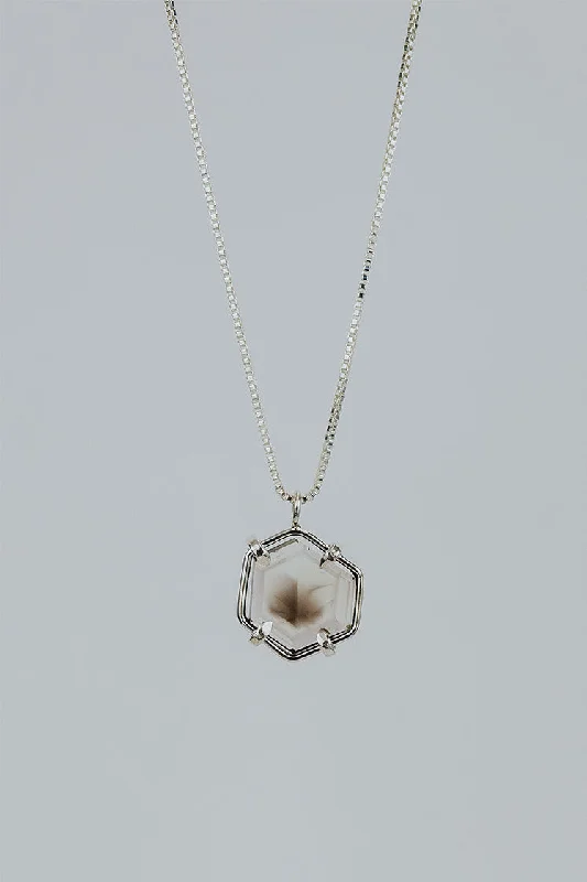 Premium Diamond Jewelry For Unforgettable Moments Zoned Smoky Quartz Necklace