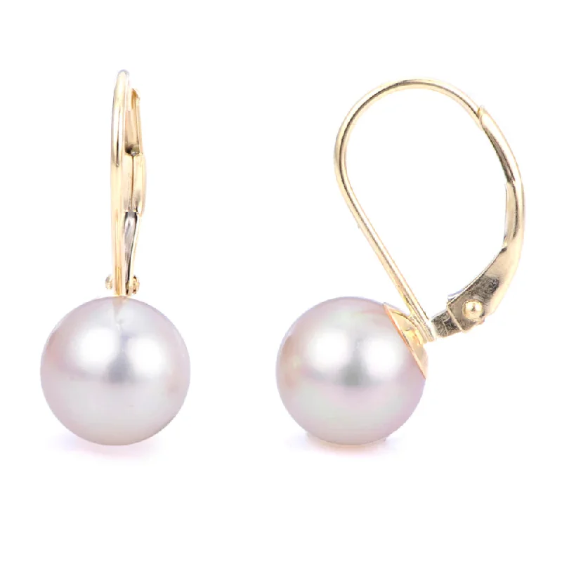Final Call For Exquisite Jewelry At Reduced Rates 14k Freshwater Pearl Leverback Earrings Final Call For Exquisite Jewelry At Reduced Rates 14k Freshwater Pearl Leverback Earrings