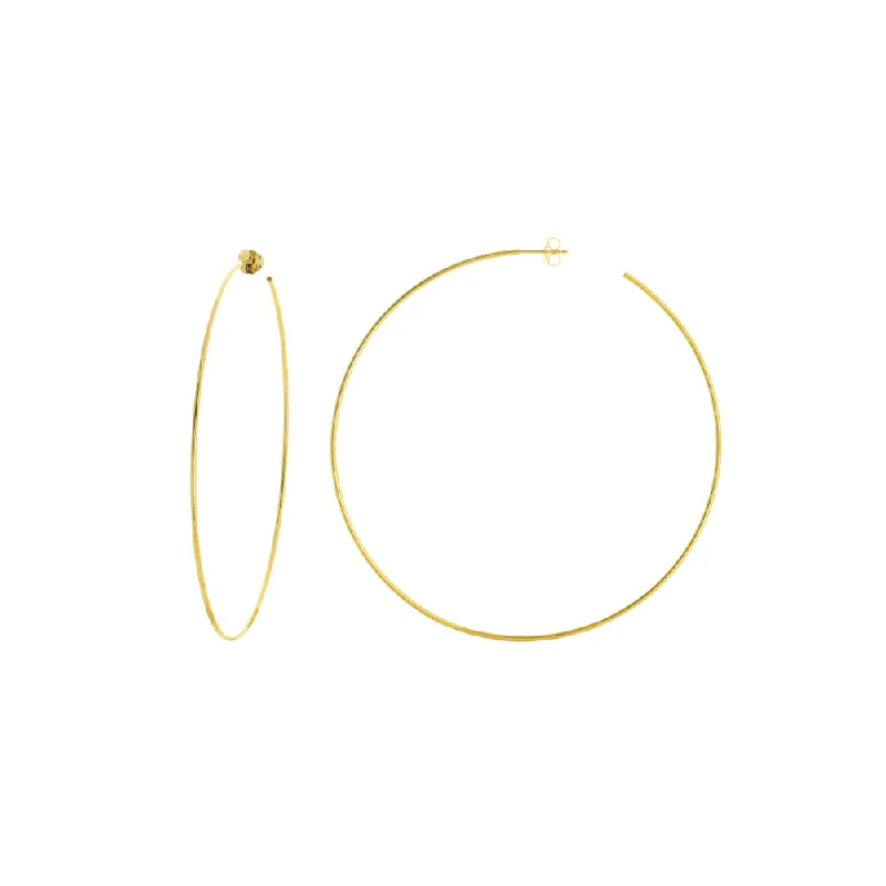 Unmissable Deals On Handmade Jewelry Collections 14k Polished Post Hoop