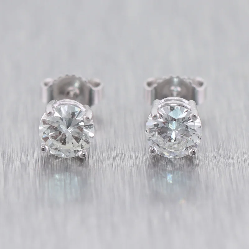 Exclusive Jewelry Bundles At Discounted Prices 14k White Gold 1.20ctw Diamond Stud Earrings Exclusive Jewelry Bundles At Discounted Prices 14k White Gold 1.20ctw Diamond Stud Earrings