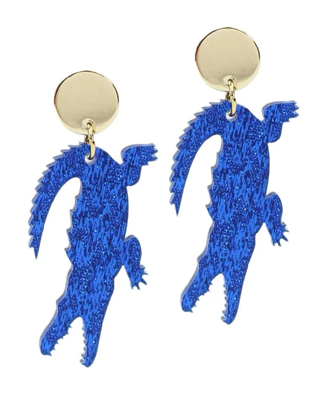 Buy More, Save More On Stunning Jewelry Pieces Chomp Chomp Earring - Blue