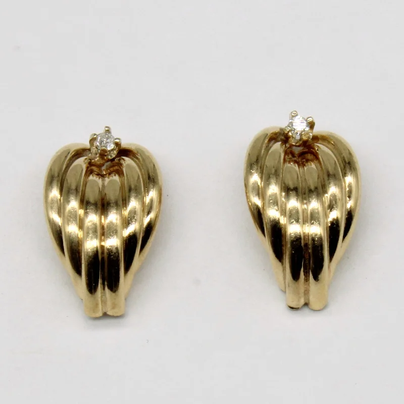 Limited-Stock Jewelry Sale – Once It's Gone, It's Gone 14k Gold and Diamond Earrings | 0.02ctw | Limited-Stock Jewelry Sale – Once It's Gone, It's Gone 14k Gold and Diamond Earrings | 0.02ctw |