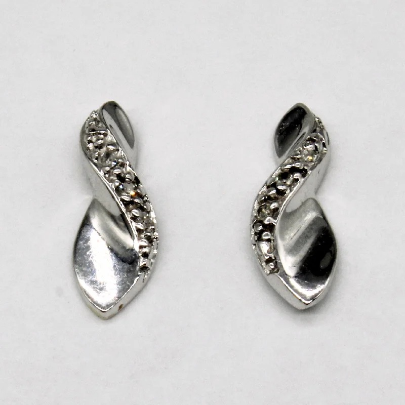 Limited-Time Offer On Premium Jewelry Collections 10 White Gold Diamond Earrings | 0.03ctw | Limited-Time Offer On Premium Jewelry Collections 10 White Gold Diamond Earrings | 0.03ctw |