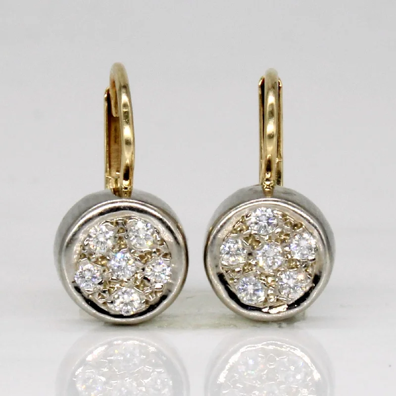 Delicate Crystal Jewelry For Sophisticated Charm 14k Gold and Diamond Earrings | 0.14ctw | Delicate Crystal Jewelry For Sophisticated Charm 14k Gold and Diamond Earrings | 0.14ctw |