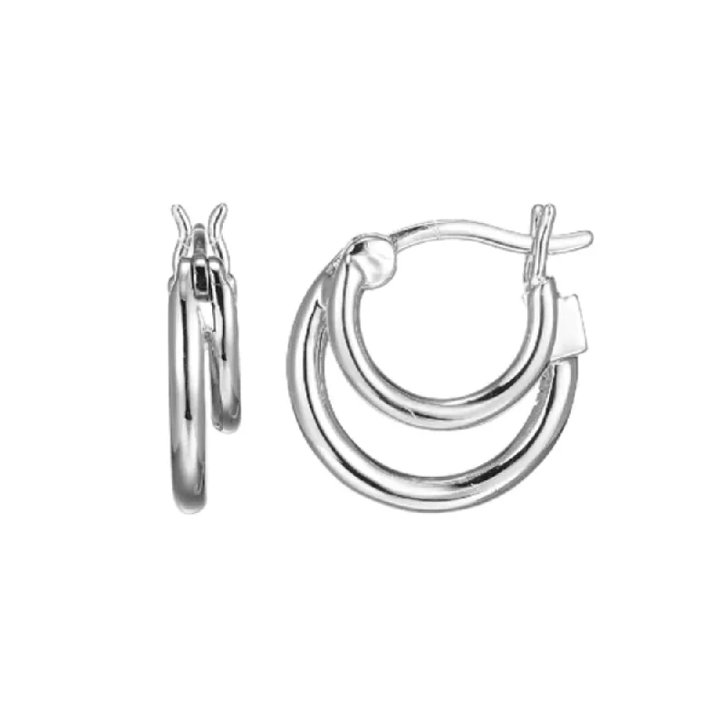 Trendy And Classic Jewelry Now At Reduced Prices Elle "Simpatico" Double Hoop Earrings Trendy And Classic Jewelry Now At Reduced Prices Elle "Simpatico" Double Hoop Earrings