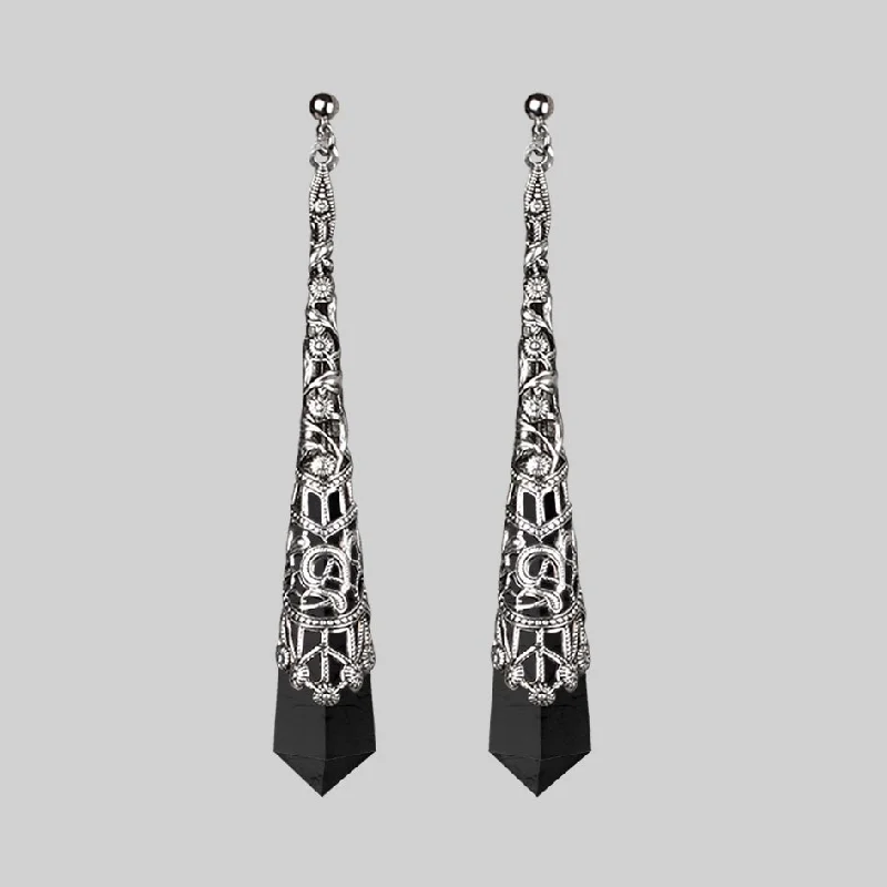 Flash Sale On Exquisite Jewelry – Don't Miss Out FAITH. Gemstone Drop Earrings - Silver Flash Sale On Exquisite Jewelry – Don't Miss Out FAITH. Gemstone Drop Earrings - Silver